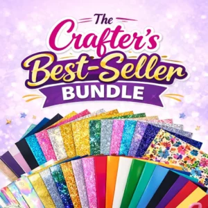 Crafter's best-seller vinyl bundle display